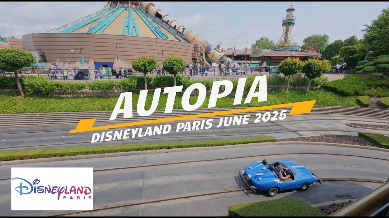 Autopia - Disneyland Paris - June 2025 - Full Ride