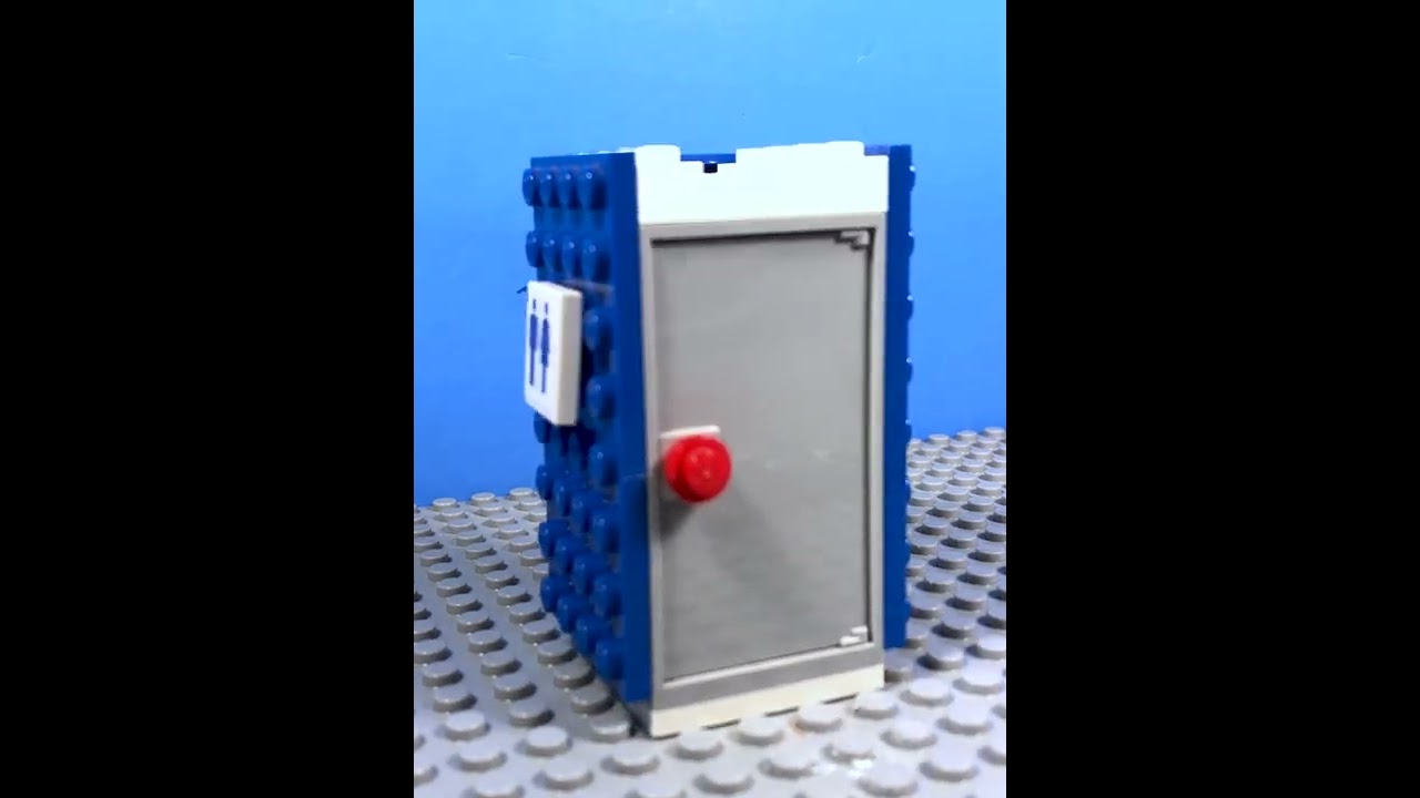 Building Some LEGO Porta Pottys #shorts