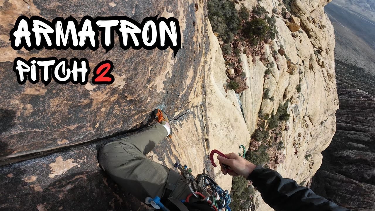 Armatron Pitch 2 Red Rock Climb