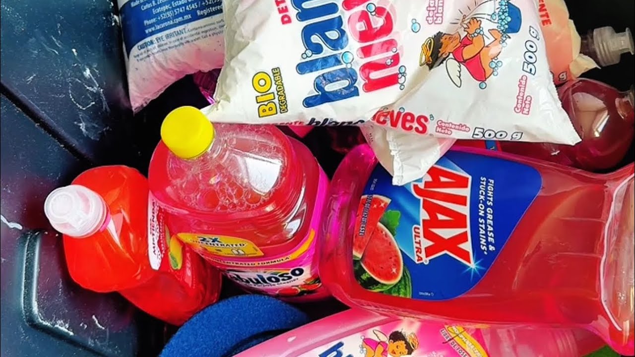 ASMR Pink laundry overload live recap