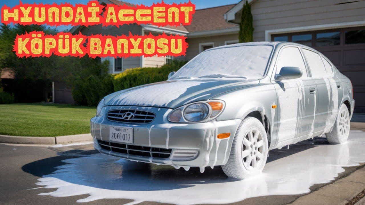 Hyundai Accent Köpük Banyosu Yaptırdık..!?