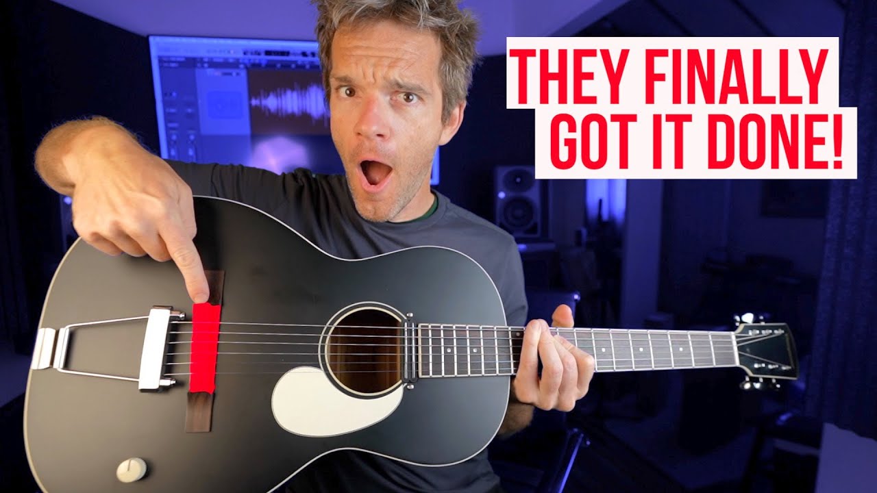 Orangewood Nailed the Rubber Bridge Guitar
