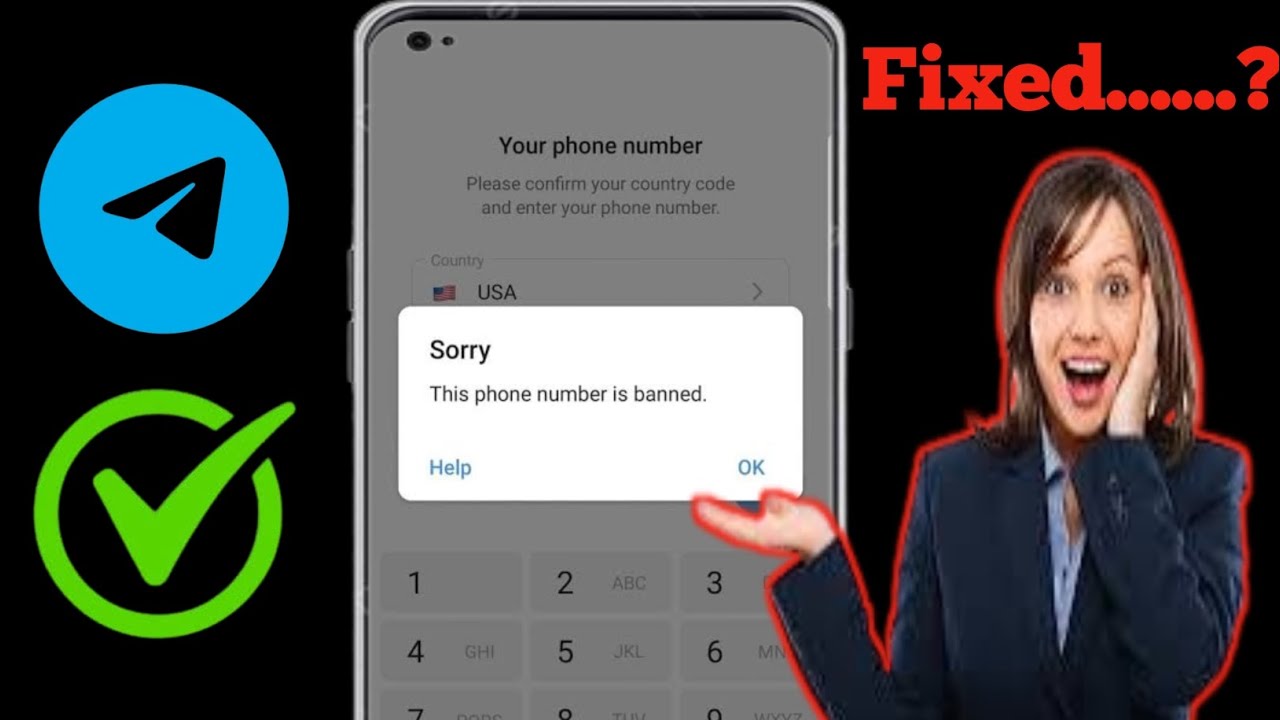 How To Fix Telegram This Phone Number Is Banned [Recover].