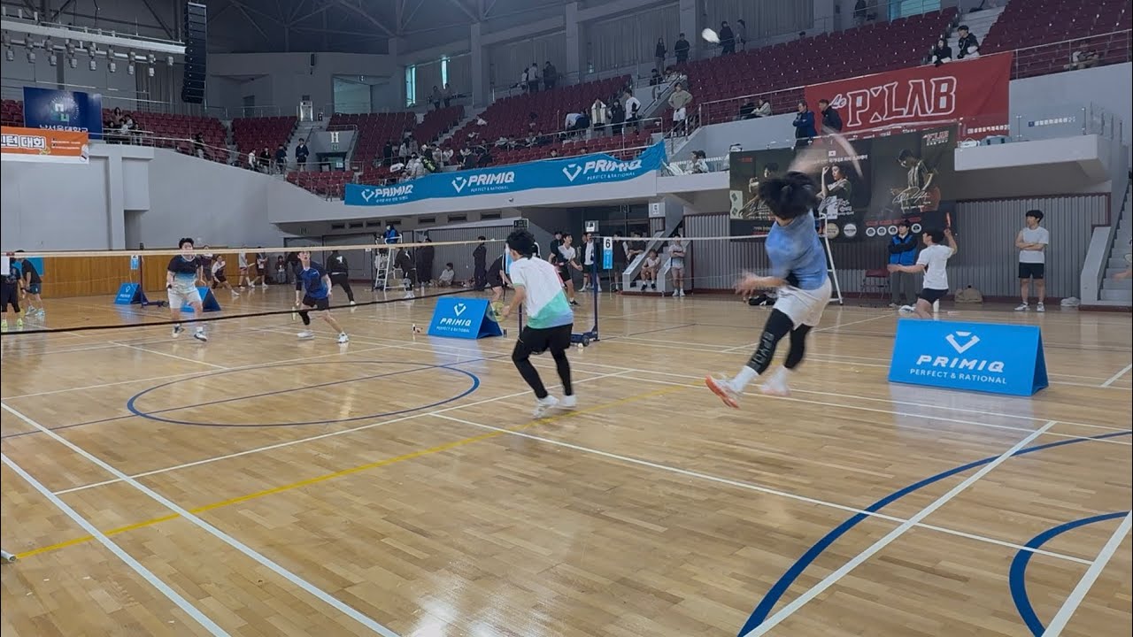 천안 프리미크 남복20B 예선1 (전국 배드민턴 대회)