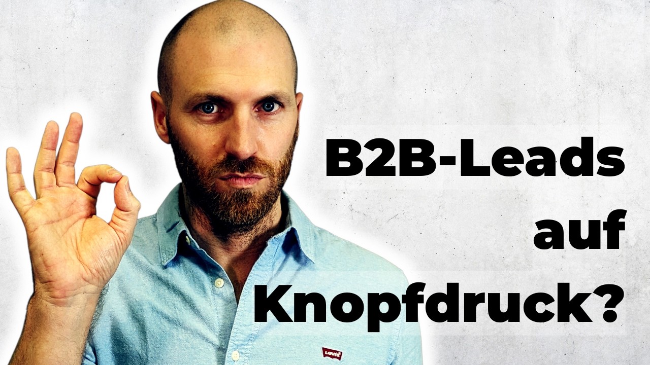 Lead Gen Live Beratung: Maschinenbau vs. Berater