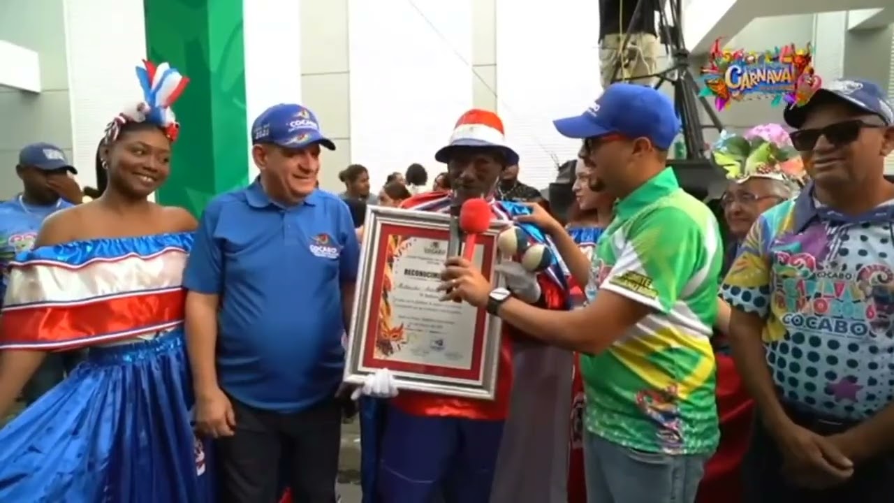 PRIMERA SALIDA DEL CARNAVAL BONAO 2026 LUIS JIMINIAN  APOYANDO LA CULTURA  POR KUSUMBO AL DÍA RD. 