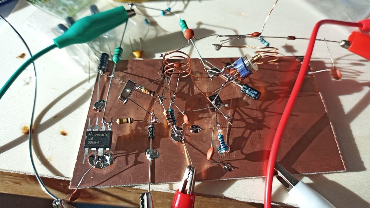 UKW Sender selber bauen 96MHz Quarz ELH#90