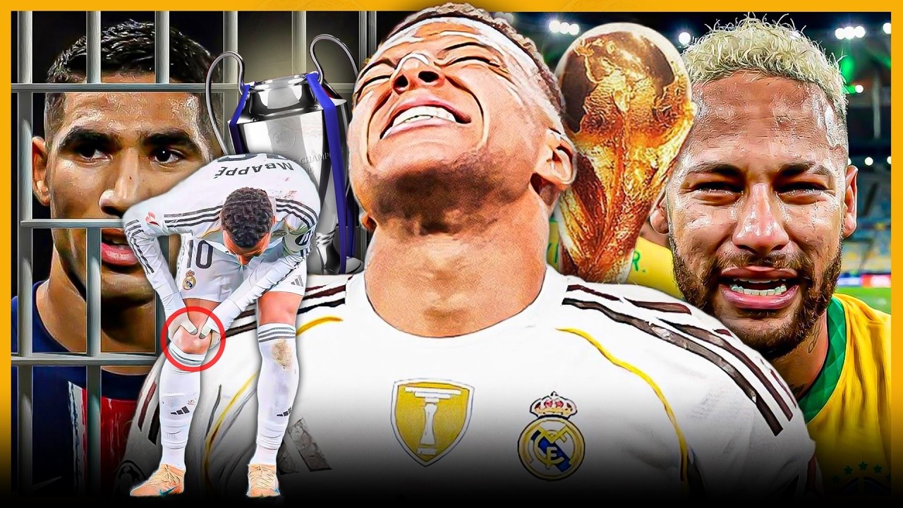BAJA INDEFINIDA: Mbappe teme perderse Mundial y Champions | ADIOS: Neymar NO convocado 🇧🇷 | HAKIMI 👮