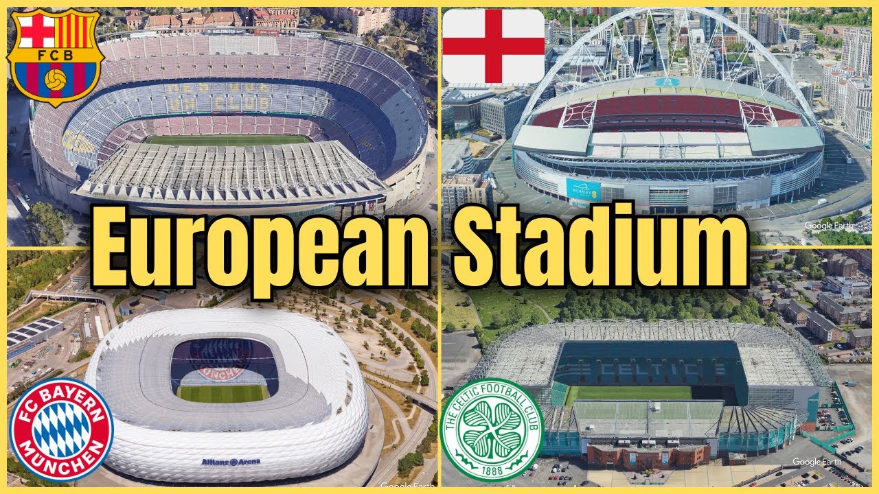 Самый большой футбольный стадион в Европе 🏟