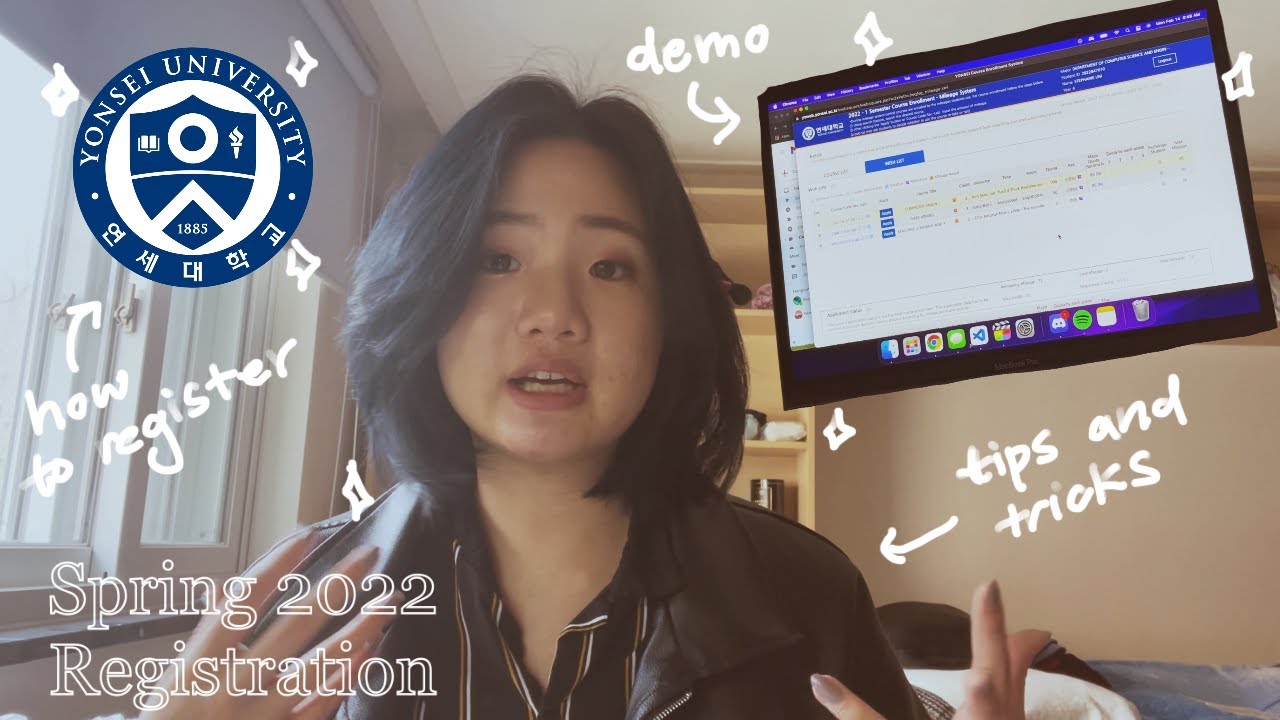 How to register for classes at Yonsei University!