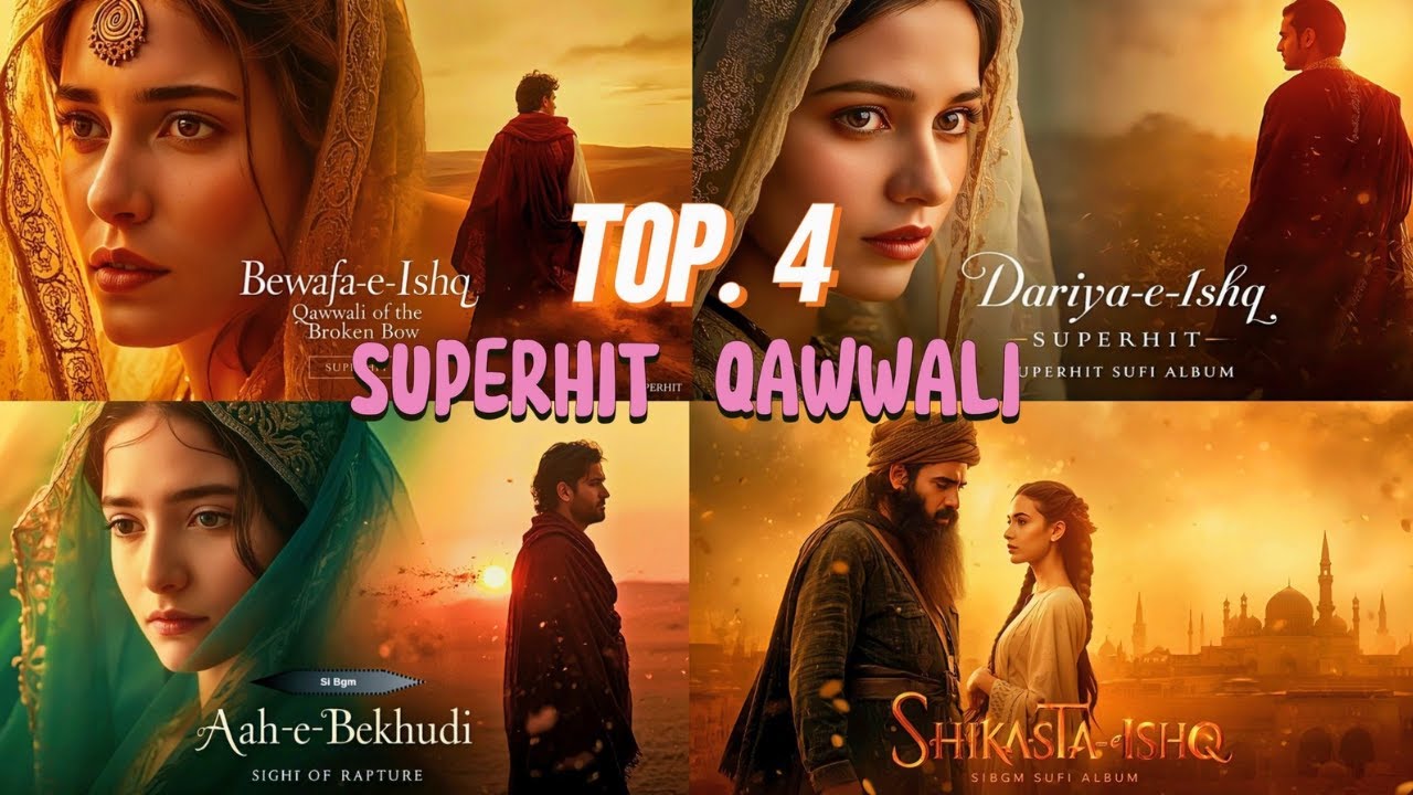 Top 4 Superhit Qawwali | Dil Ko Chu Jaane Wali Sufi Mehfil | Heart Touching Qawwali 2026