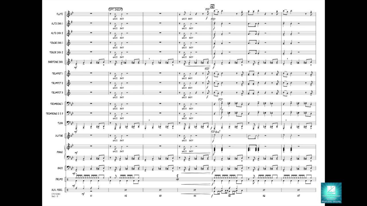 Bad by Michael Jackson/arranged by John Berry