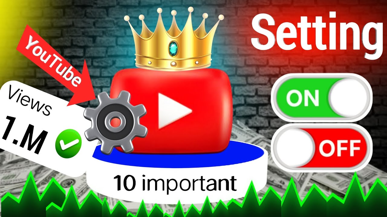 🥳 नया YouTube channel में यह 10 setting on 📲 करदो  View and subscribe तेजी से increase होगा 🔥