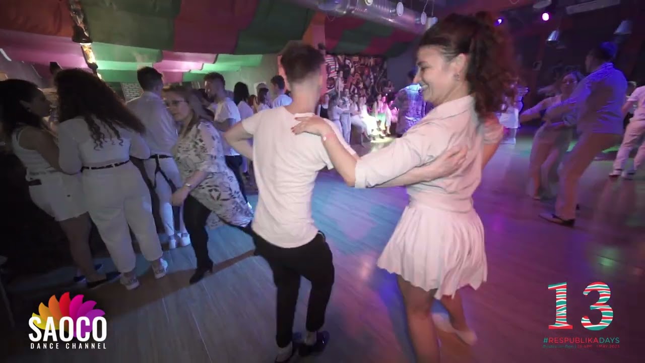 Sergey Vladimirovich and Yulia Podgorelkina Salsa Dancing at Respublika Days XIII, Friday 28.04.2023
