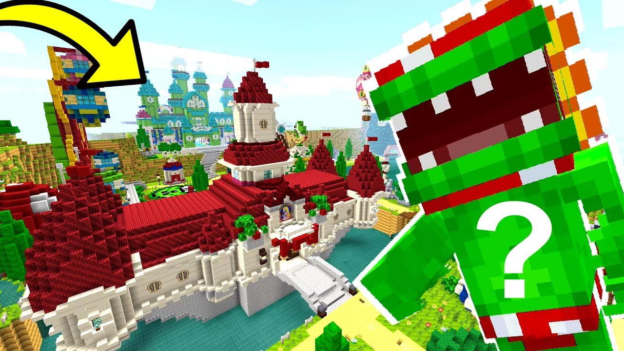 Mario Minecraft - Is This The BEST Mario Minecraft World?! [23]