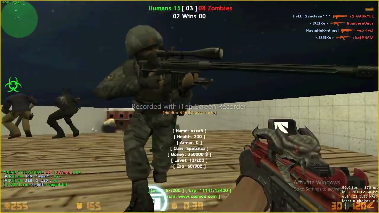 All Loves Zm_Foda ! [ZOMBIES]+[CSO MOD] [#1] CSOMOD.COM [since 2012] Counter Strike 1.6 Zombies Mode