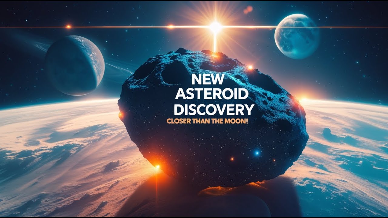 🚀Newly Discovered Asteroid Flies Closer to Earth Than the Moon!🌍 #spaceexploration #asteriods #space