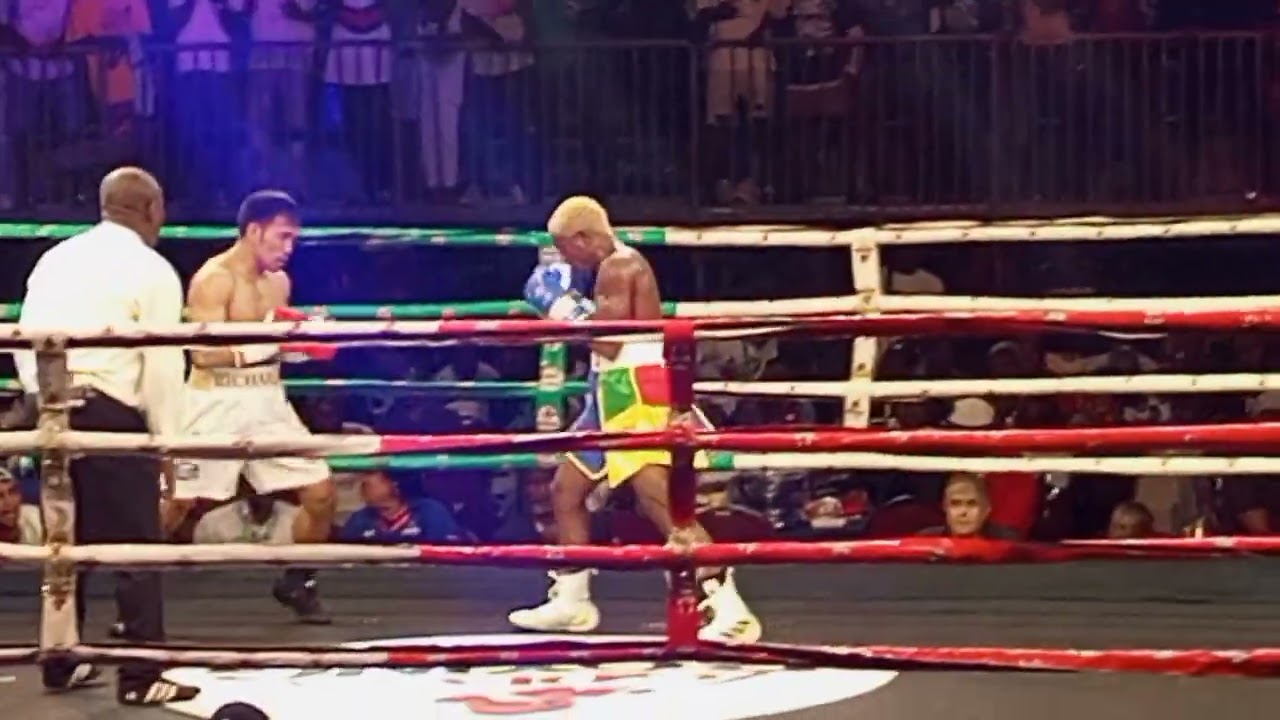 Taiwo Agbaje Esepo wins WBF intercontinental featherweight champion of the world against Richard