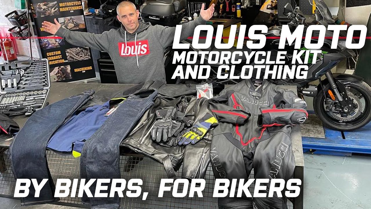 Louis Moto Motorcycle Kit and Clothing  | Look good, feel good, and be safe. By bikers, for bikers