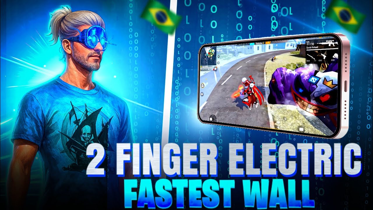 FASTEST Gloo Wall Trick with [2 FINGER ONLY]&ndash; Free Fire Tutorial!