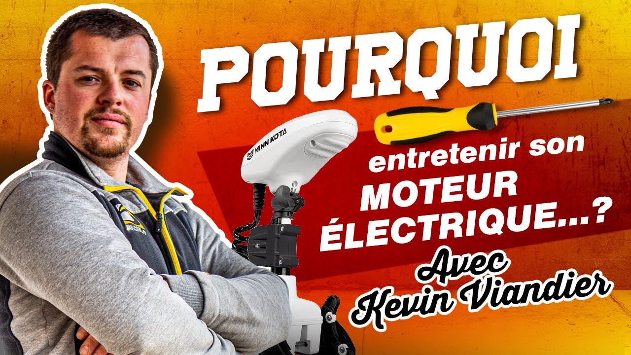 Entretenir son moteur électrique de pêche