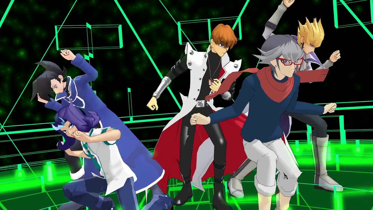 【遊戲王MMD】 Ikkitōsen - Kaiba Seto & Manjōme Jun & Jack Atlas & Kamishiro Ryōga & Akaba Reiji
