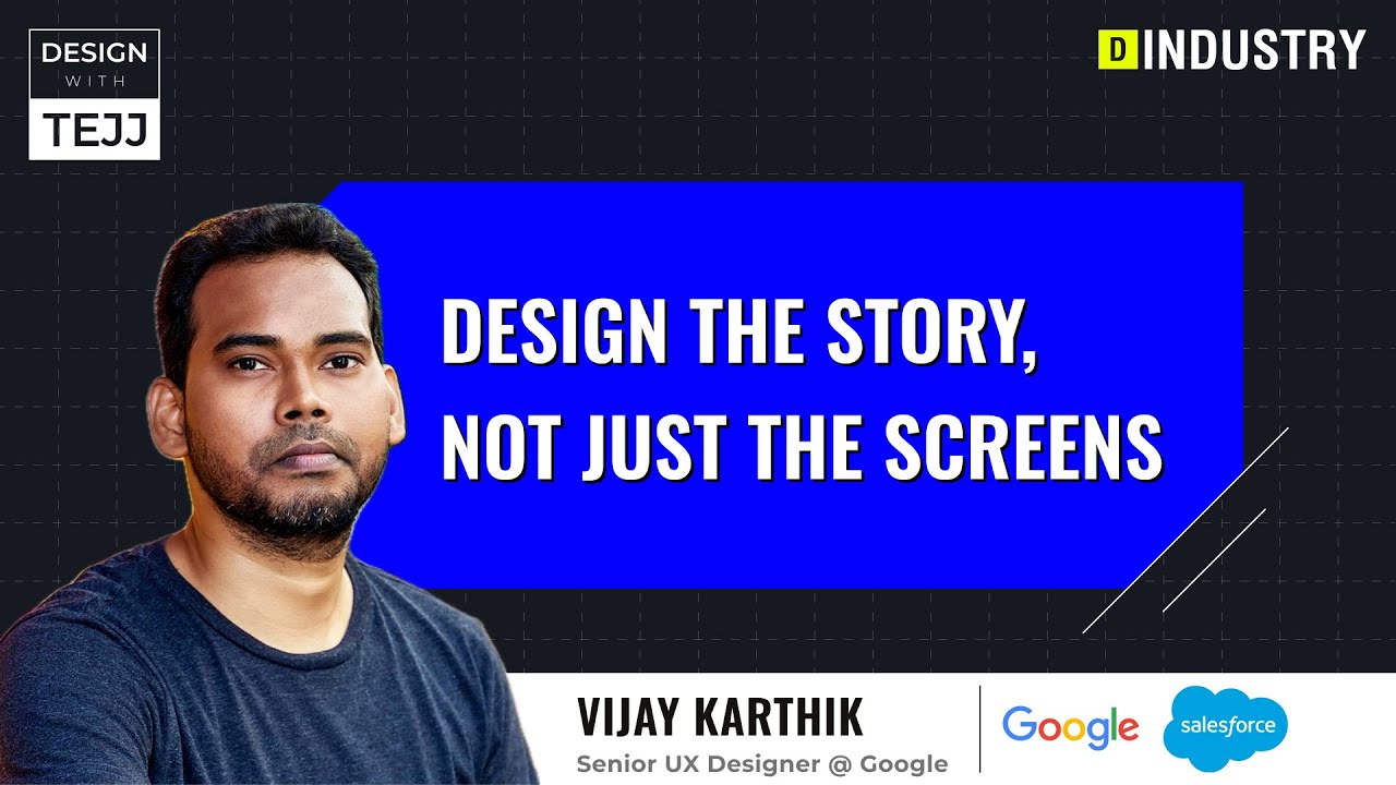 Crafting Powerful Design Portfolios & Stories | Vijay Karthik (Senior Designer @ Google)