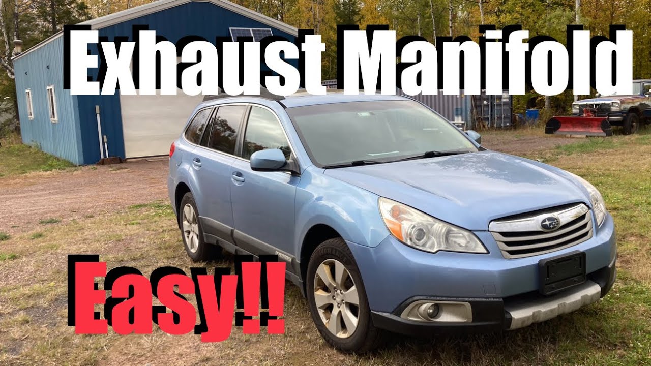 2006-2012 Subaru Outback exhaust manifold replacement