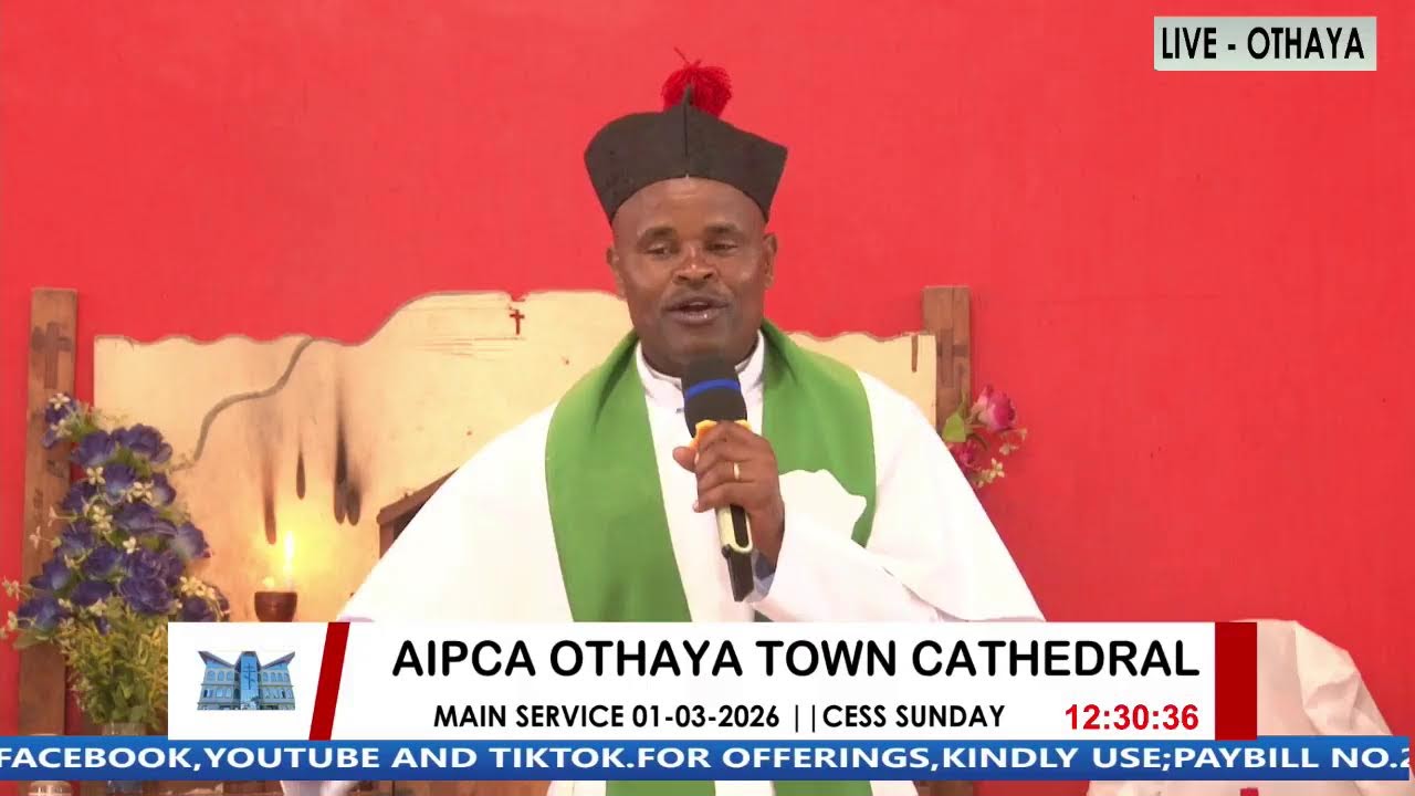 SUNDAY LIVE SERVICE: AIPCA OTHAYA CATHEDRAL CHURCH
