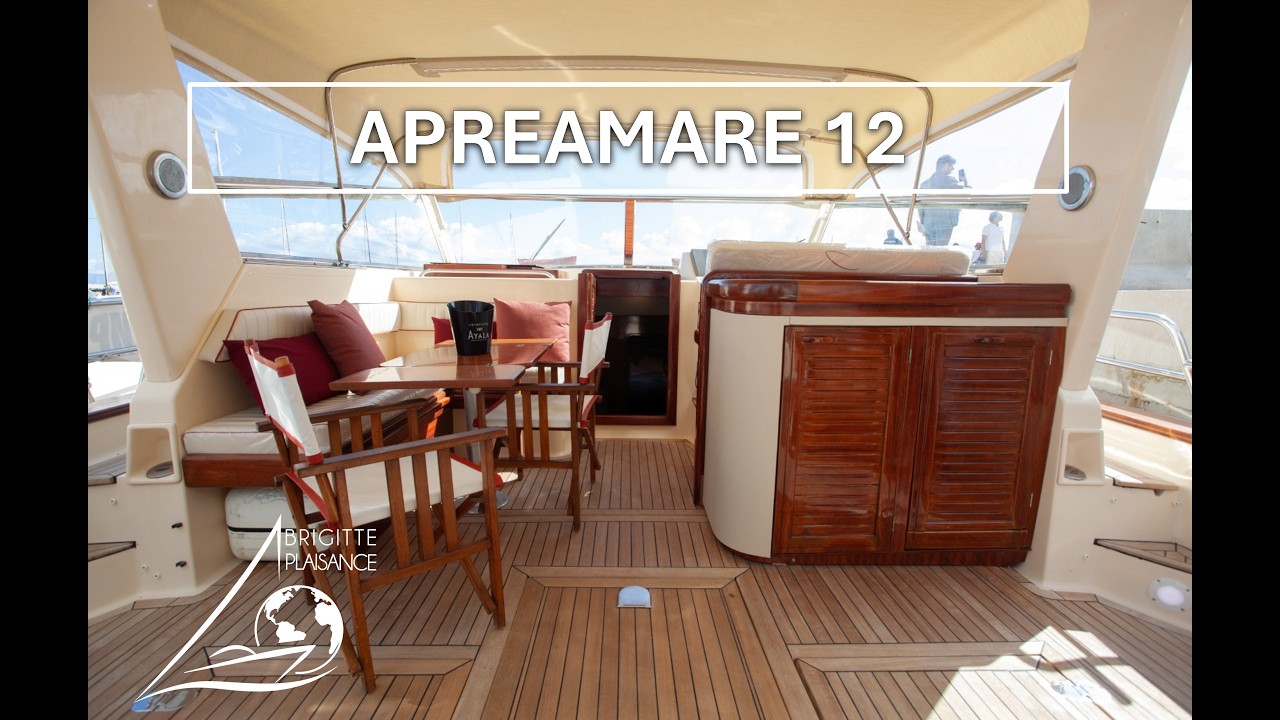 APREAMARE 12 à vendre – Yacht 2007 – 245 000 € | Brigitte Plaisance
