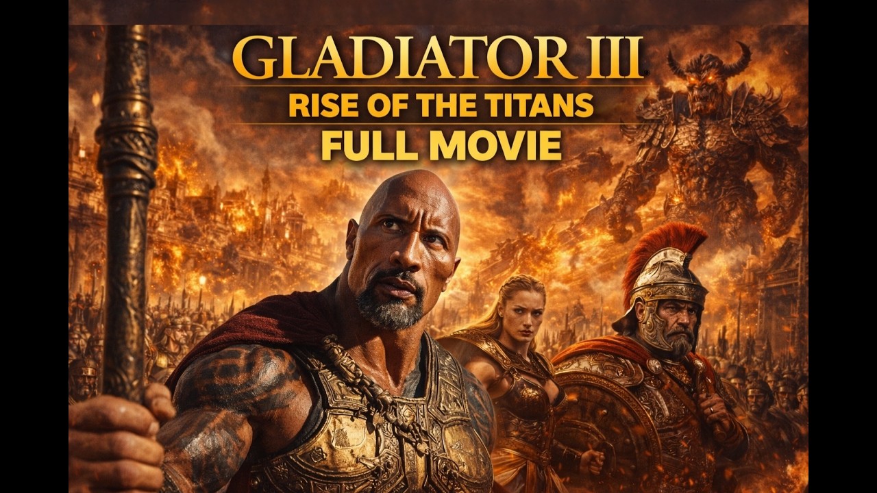 GLADIATOR III Full Movie 2026: Rise of the Titans | Action Movies 2026 in English (Game Movie)
