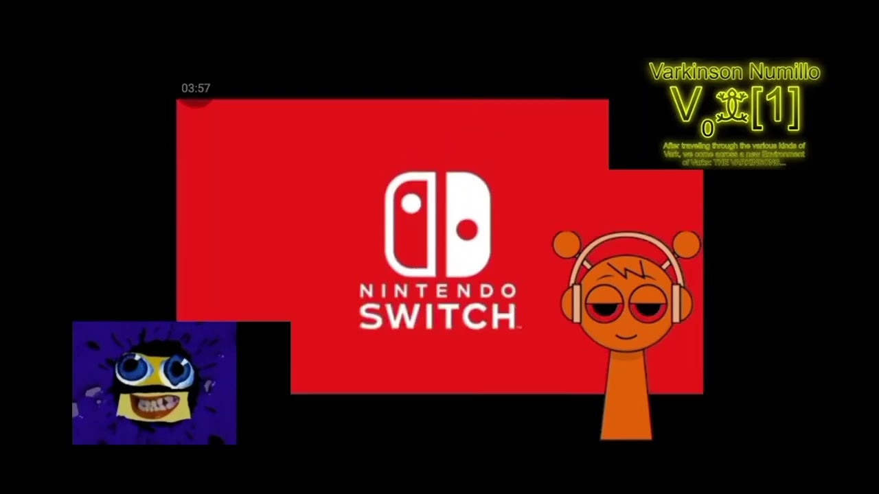 Nintendo Switch Killscreen But Oren, Klasky Csupo and Varkinson Numillo wants to see that