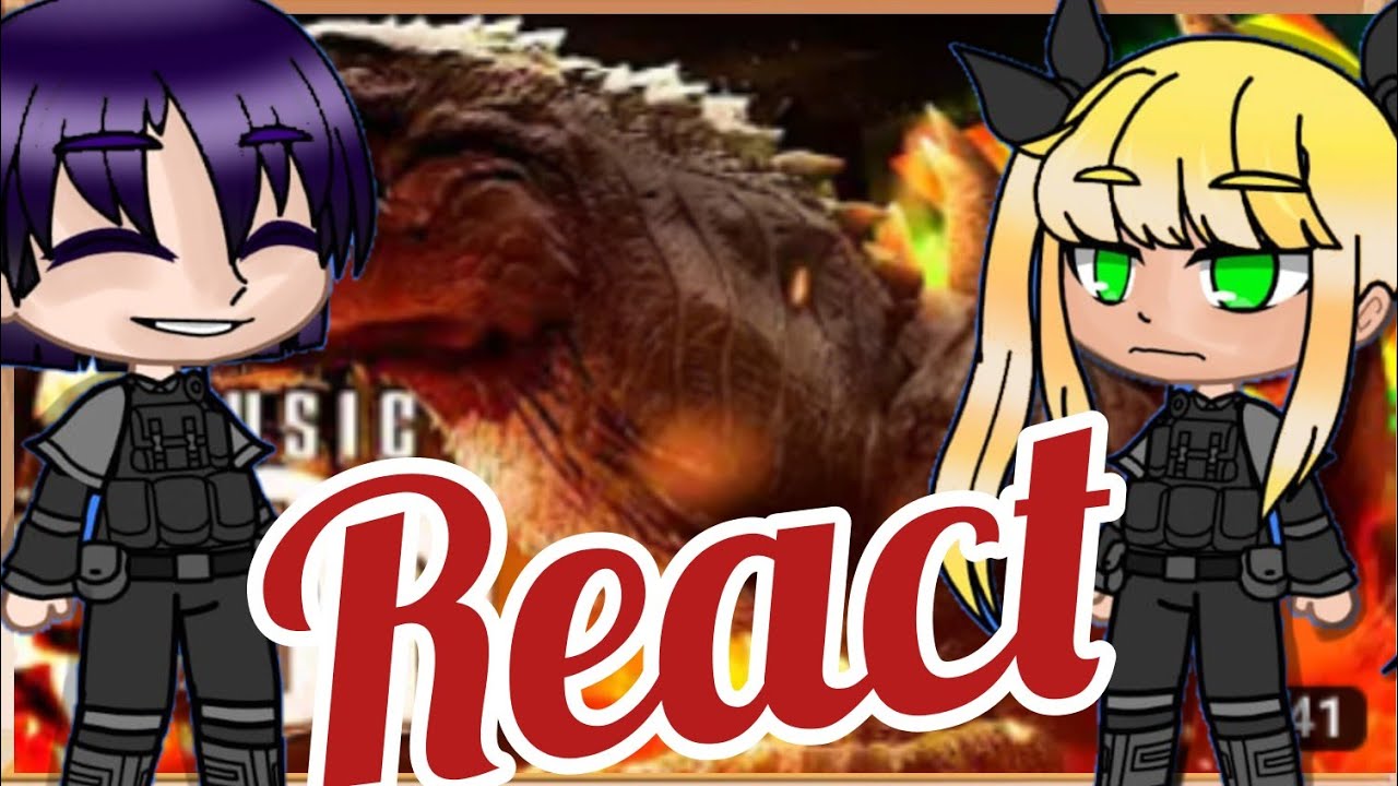 KAIJU N.8 REACT (reagindo) Rap do ZILLA - MONSTERVERSE - OS MONSTROS SÃO VOCES (GACHA)