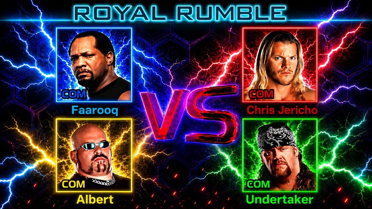30 MAN ROYAL RUMBLE ON WWF SMACKDOWN! JUST BRING IT!!