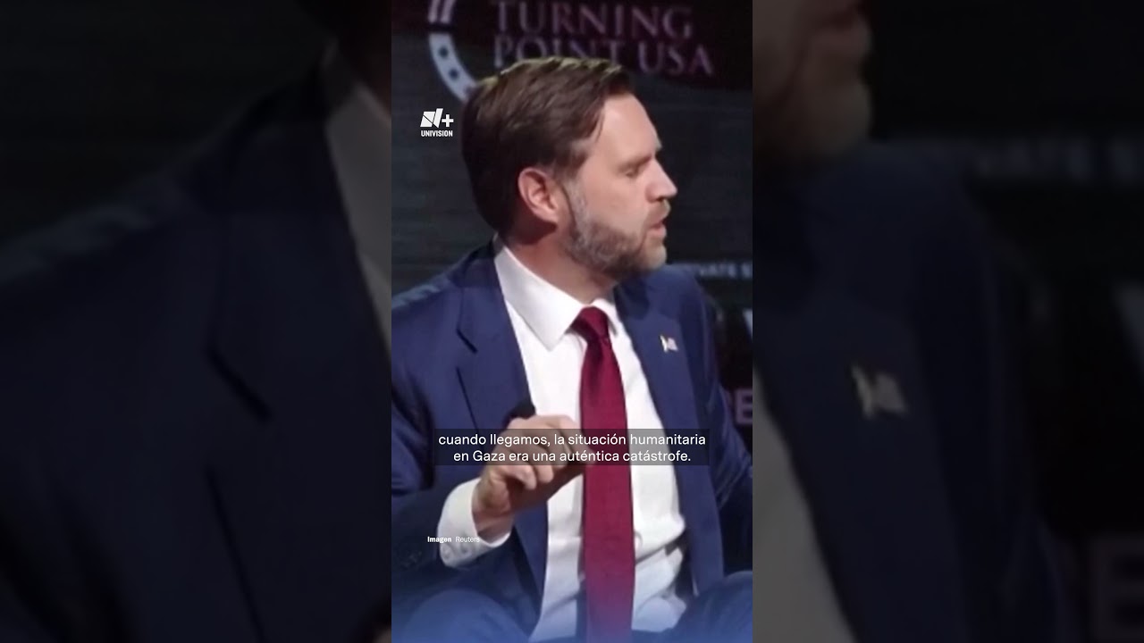 JD Vance Defiende a Trump de Cr&iacute;ticas sobre Gaza