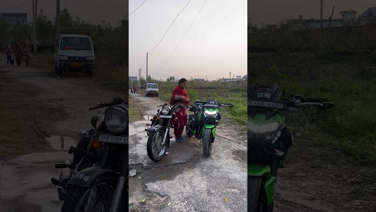 Z900 vs bullet 350 cc