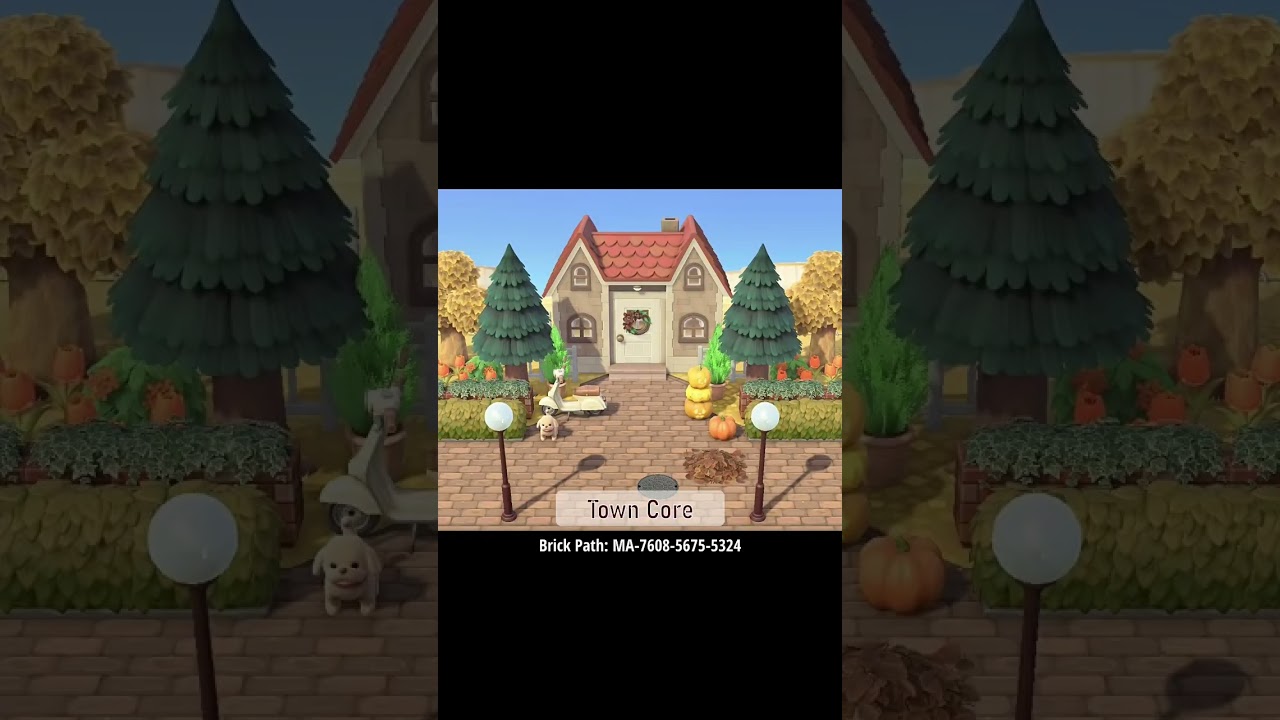House exterior ideas ☺️ #acnh #animalcrossing #acnhideas #acnhinspo #acnhspeedbuild #acnhdesigns