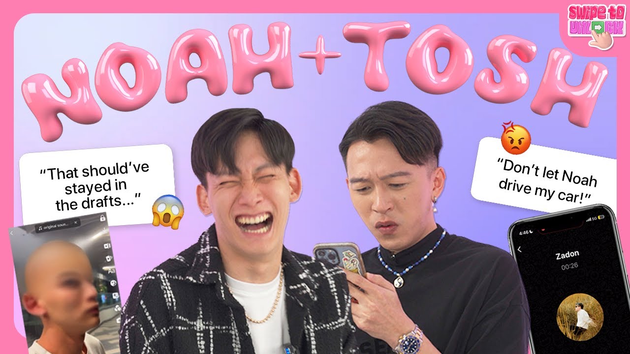 Лучшие друзья из Ah Boys To Men уже здесь! Тош показывает неопубликованные фотографии Ноя?! | Про...