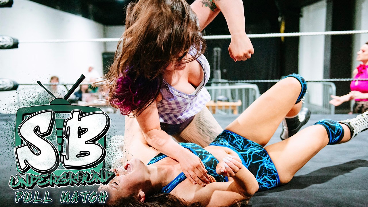 Hollie Barlow & Claudia Bradstone vs Maddy Morgan & Melissa Fierce | SpinebusterTV Underground