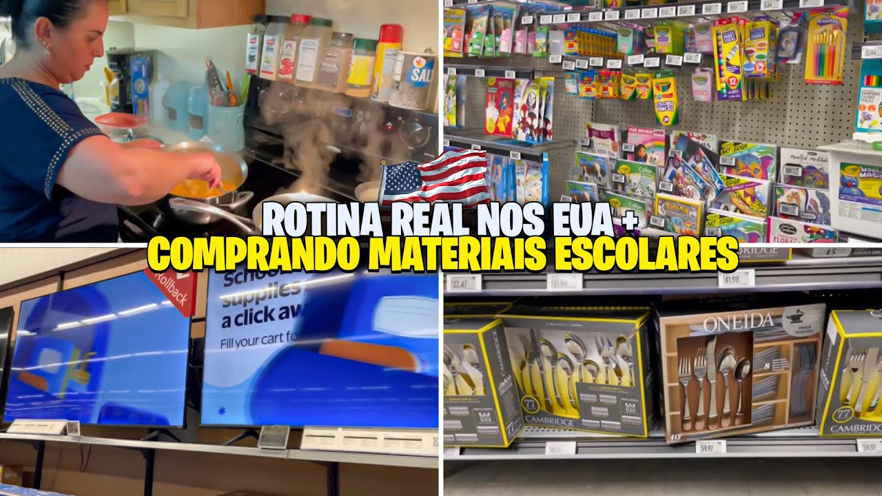VLOG REAL: COMPRAS ESCOLARES, RECEITA DE ABÓBORA E PREOCUPAÇÕES COM A MUDANÇA PARA O HAVAÍ