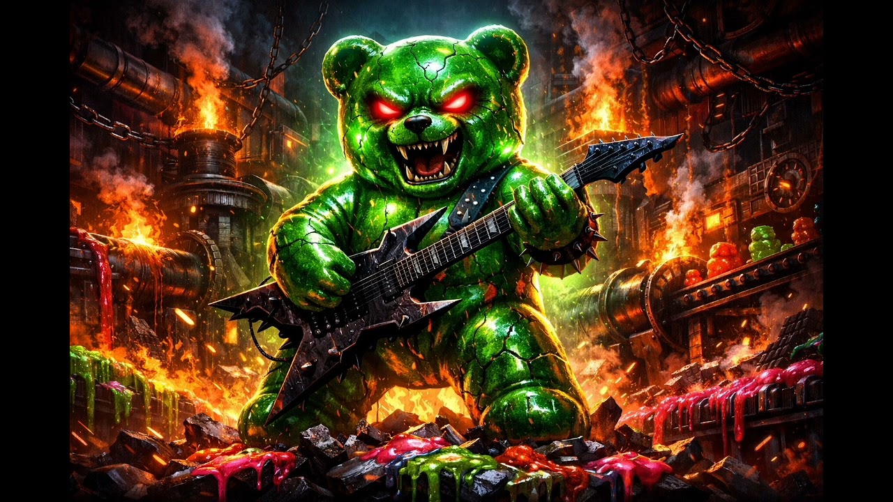 Metal GUMMY Bear