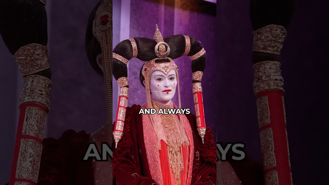 Kr&oacute;lowa Amidala jest OSZAŁAMIAJĄCA na Nocy Gwiezdnych Wojen! #padme #starwars #disneyland