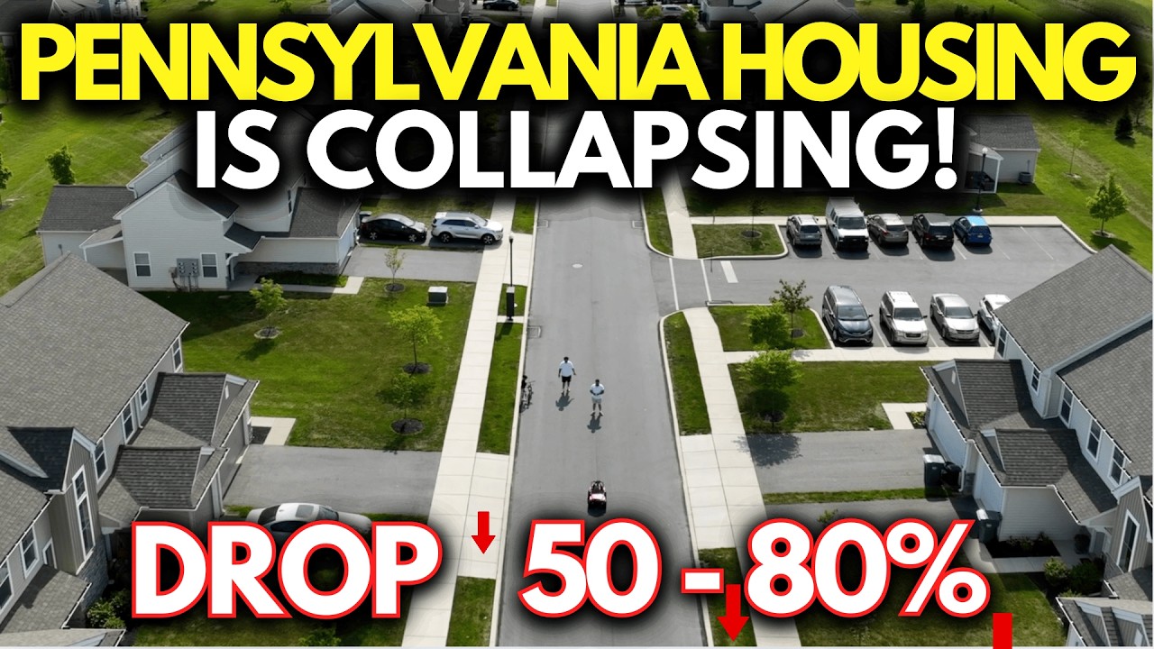 10 Pennsylvania Cities Where Home Prices Are Falling Fast in 2026