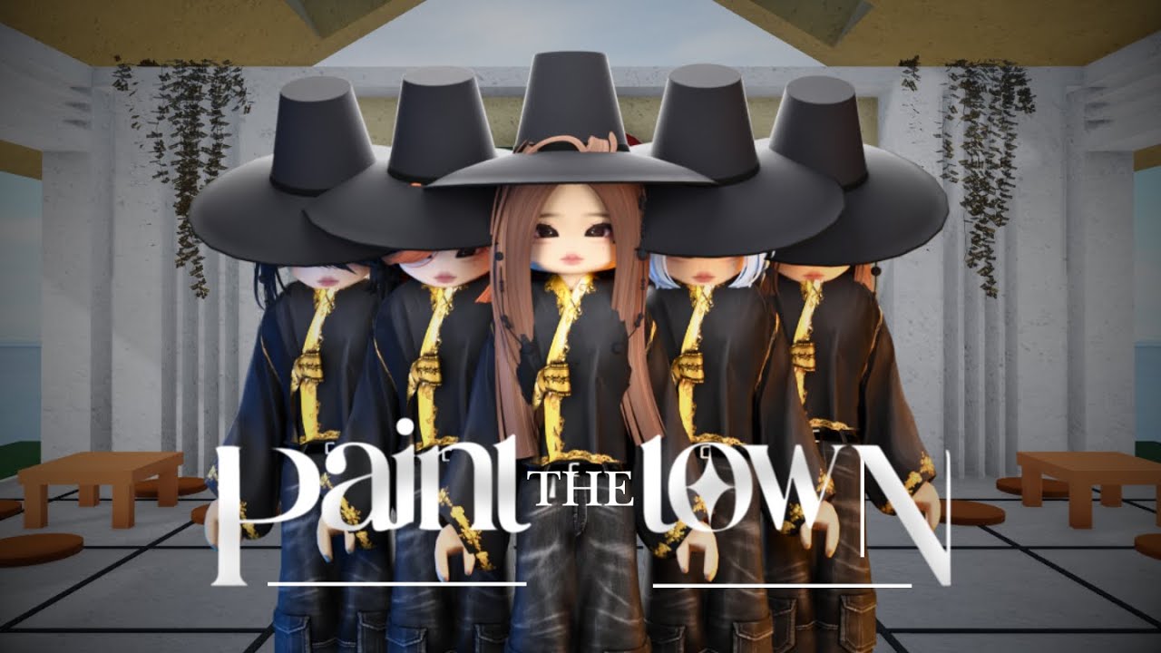 'PAINT THE TOWN' TRAINING SESSION - B! LABELS | 4K ROBLOX KPOP