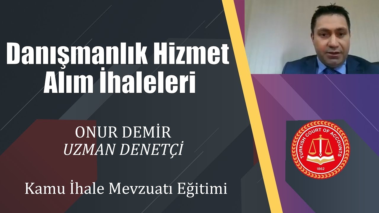 Danışmanlık Hizmet Alım İhaleleri