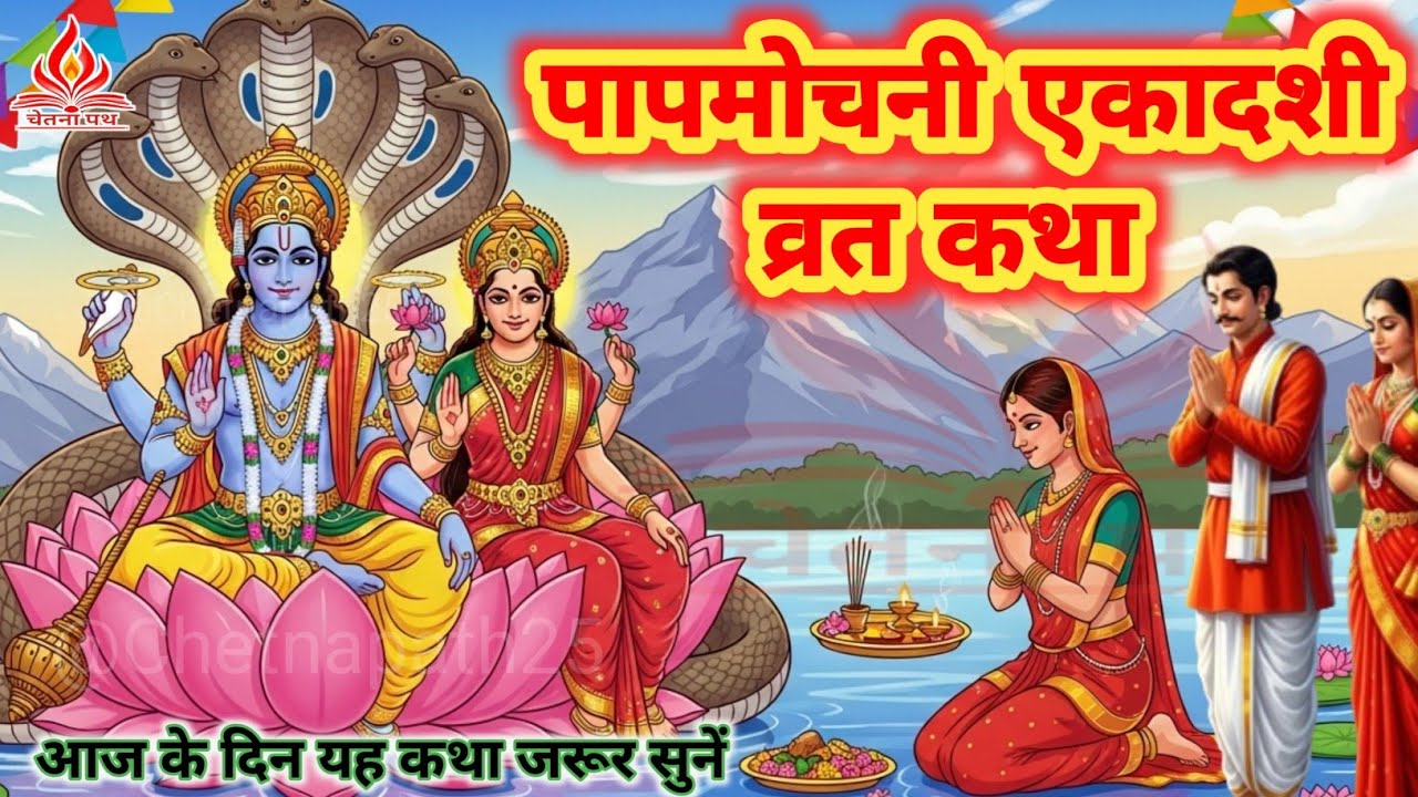 Papmochani Ekadashi Vrat Katha 2026 | पापमोचनी एकादशी व्रत कथा | पापमोचनी एकादशी की कहानी #ekadashi 