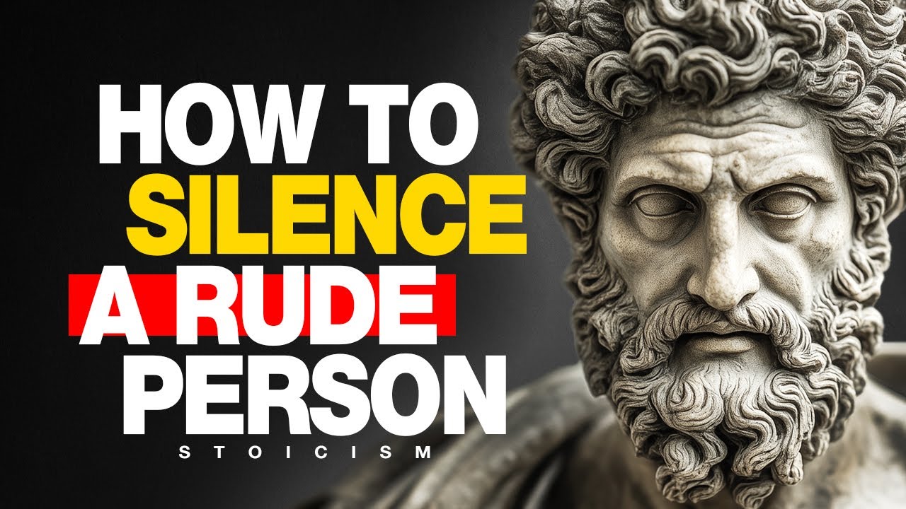 How to Silence a Rude Person | STOICISM
