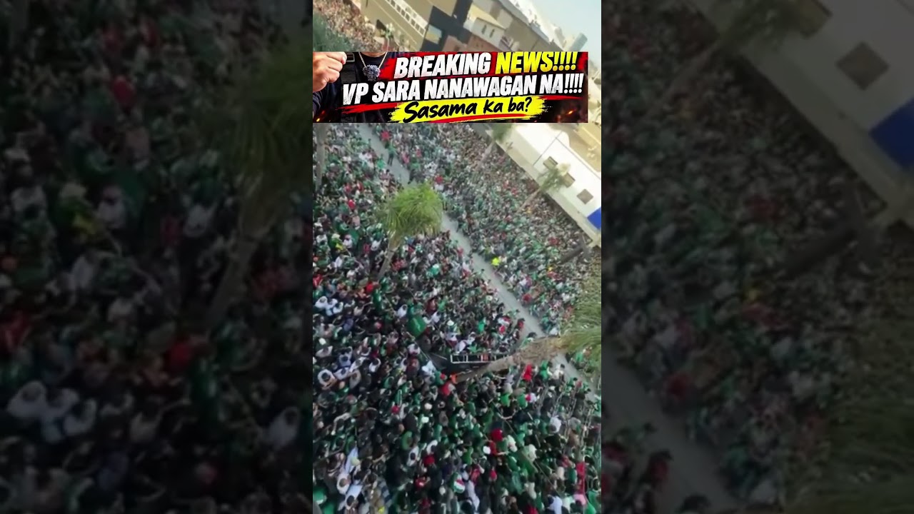SARA INDAY DUTERTE ANG SIGAW NG TAUMBAYAN 💚