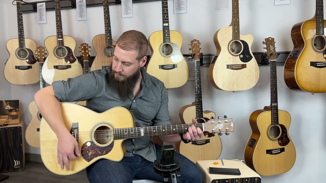 MATON GUITARS EBG-808-TEC TOMMY EMMANUEL CUTAWAY - 16504