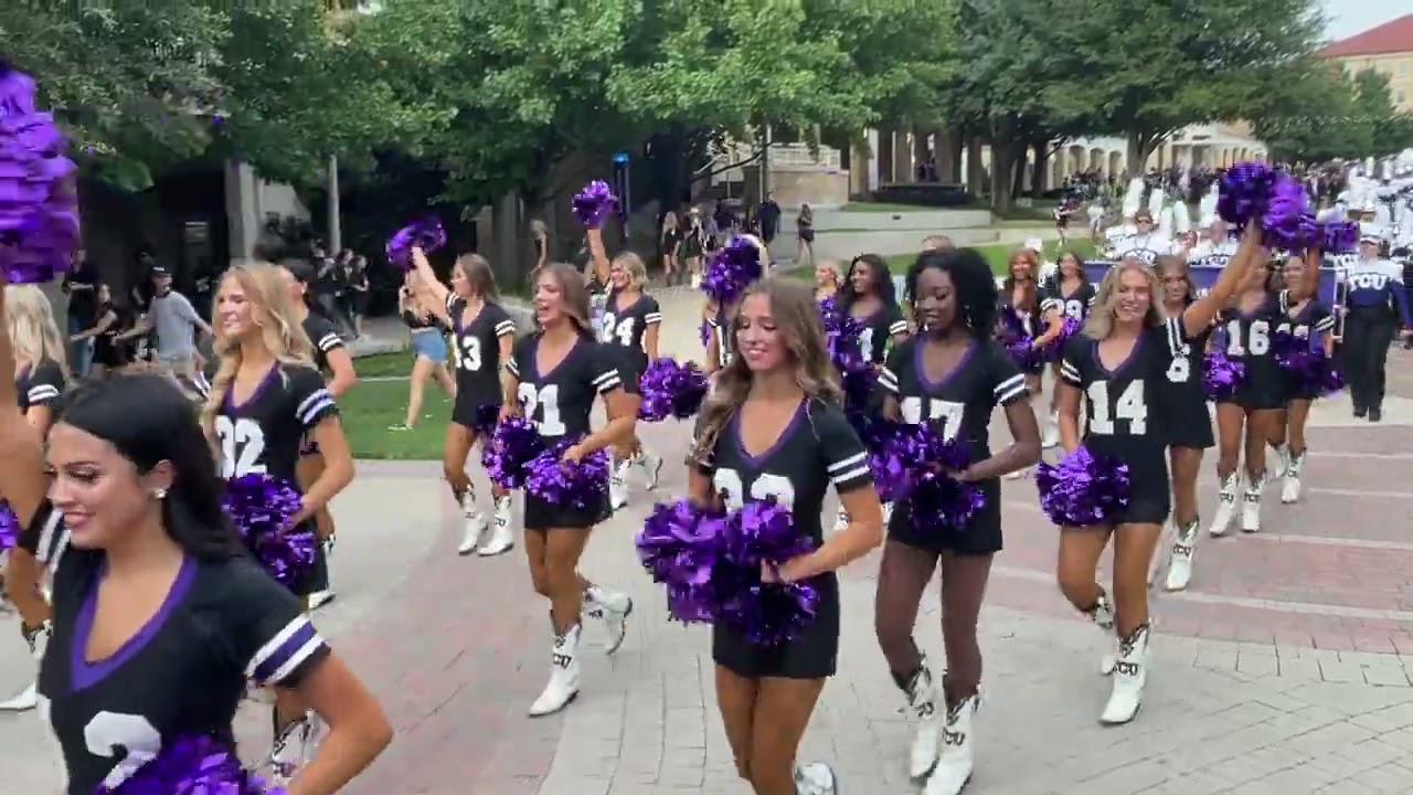 TCU Band March to the Carter 9/14/2024 - TCU vs. UCF